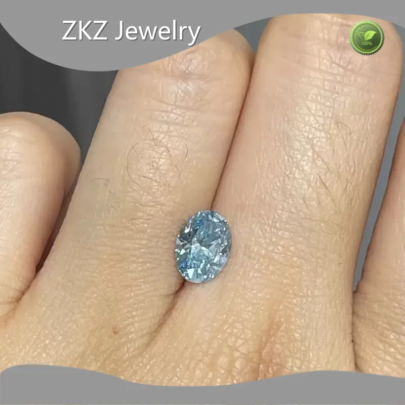 Gia Certified Blue Diamonds by ZKZ Jewelry 1