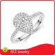 ZKZ Jewelry Gia Certified Diamond Engagement Rings Factory 1