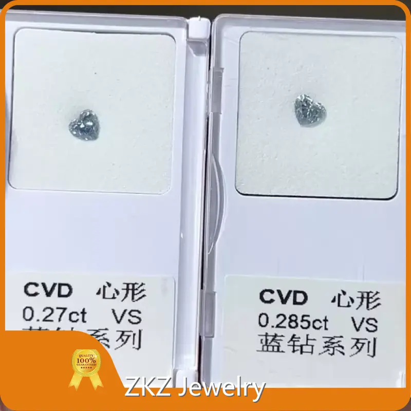 ZKZ Jewelry Lab Grown Blue Diamonds Lab Grown Blue Diamonds Suppliers 1