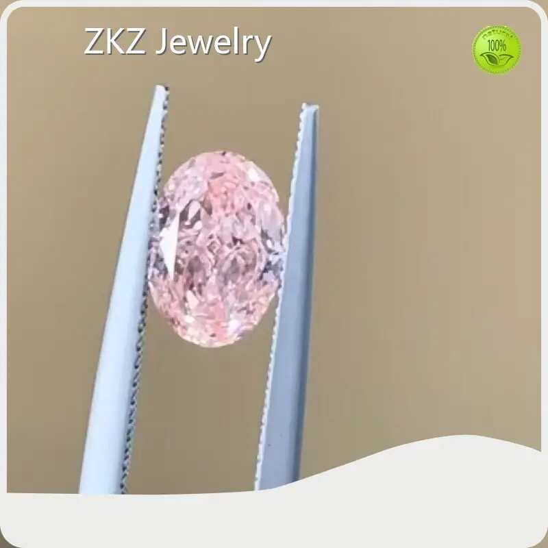 ZKZ Jewelry 2 Carat Oval Lab Grown Diamond Company 1