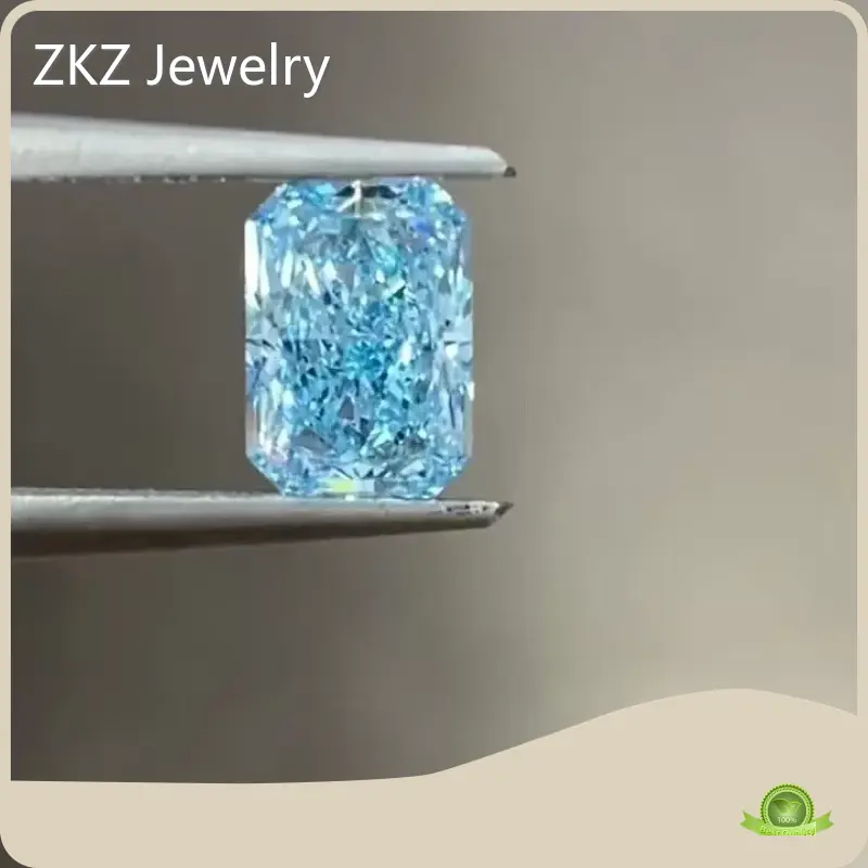 Blue Diamond Gia Blue Lab Diamond Wholesale - ZKZ Jewelry 1