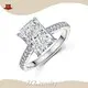 Lab Grown Diamond Oval Ring Lab Diamond Ring Wholesale - ZKZ Jewelry-1 1