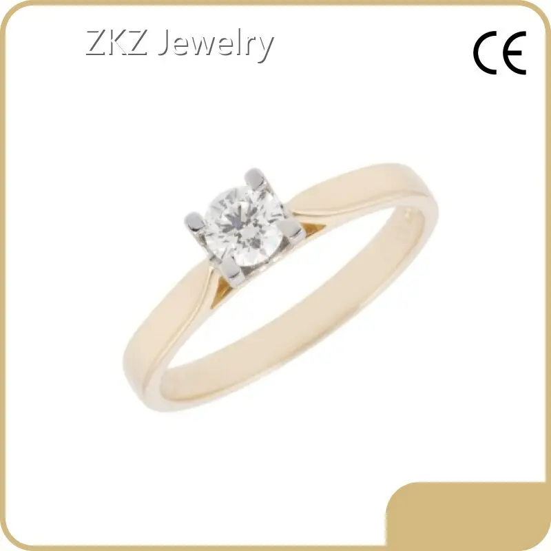 Cheap Lab Diamond Engagement Rings Lab Diamond Ring Wholesale - ZKZ Jewelry 1