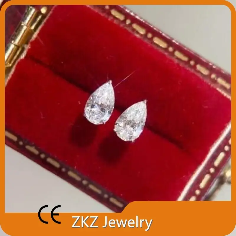 Lab Grown Diamond Earrings for Sale Jewelry Wholesale - ZKZ Jewelry 1