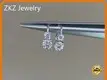 Lab Grown Diamond Earrings for Sale Jewelry Wholesale - ZKZ Jewelry-1 1