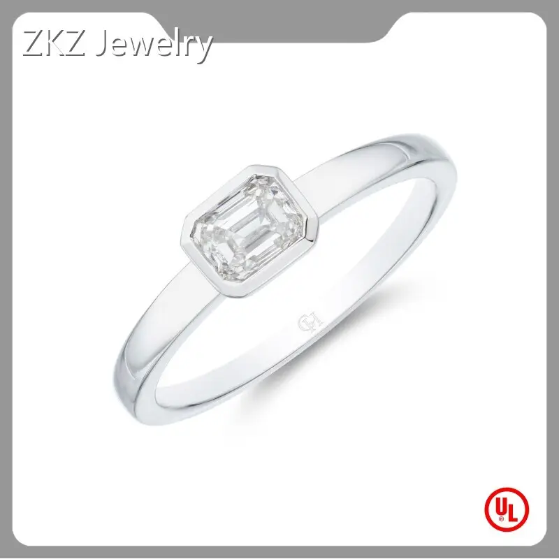 Custom Lab Grown Diamond Ring Jewelry Wholesale - ZKZ Jewelry-1 1