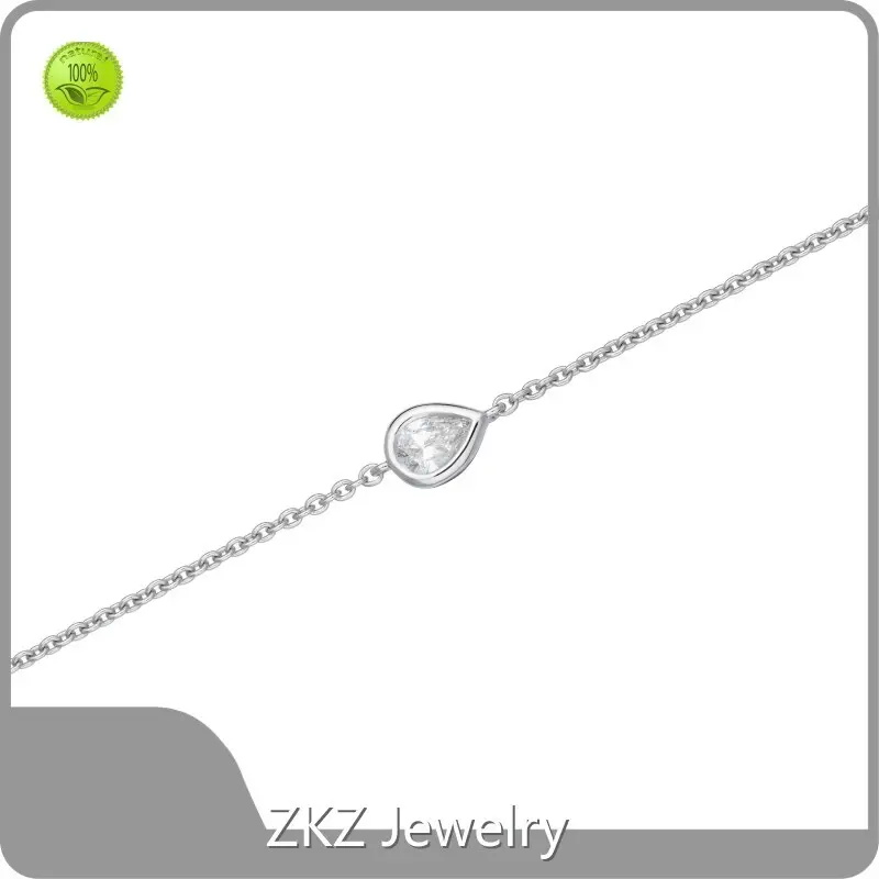 ZKZ Jewelry Lab Grown Diamond Tennis Necklace Lab Grown Diamond Tennis Necklace Supply 1