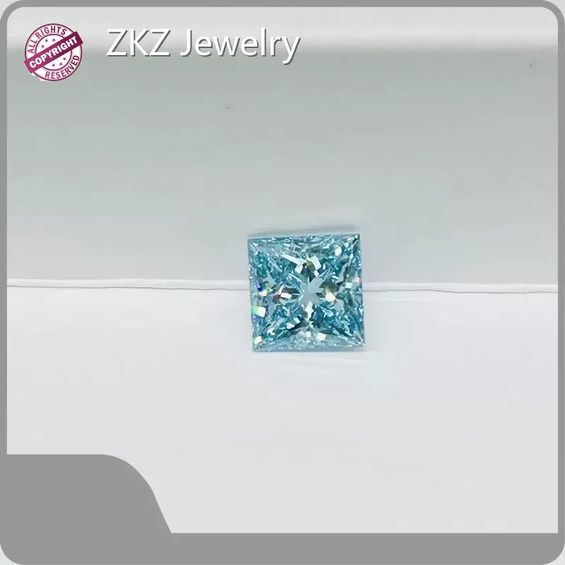Blue Lab Diamond Blue Lab Grown Diamond Company 1