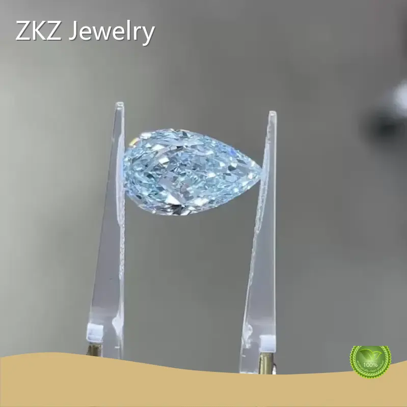 ZKZ Jewelry Lab Grown Blue Diamonds Company 1