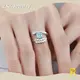Oval Lab Grown Diamond Ring Lab Diamond Ring Wholesale - ZKZ Jewelry 1