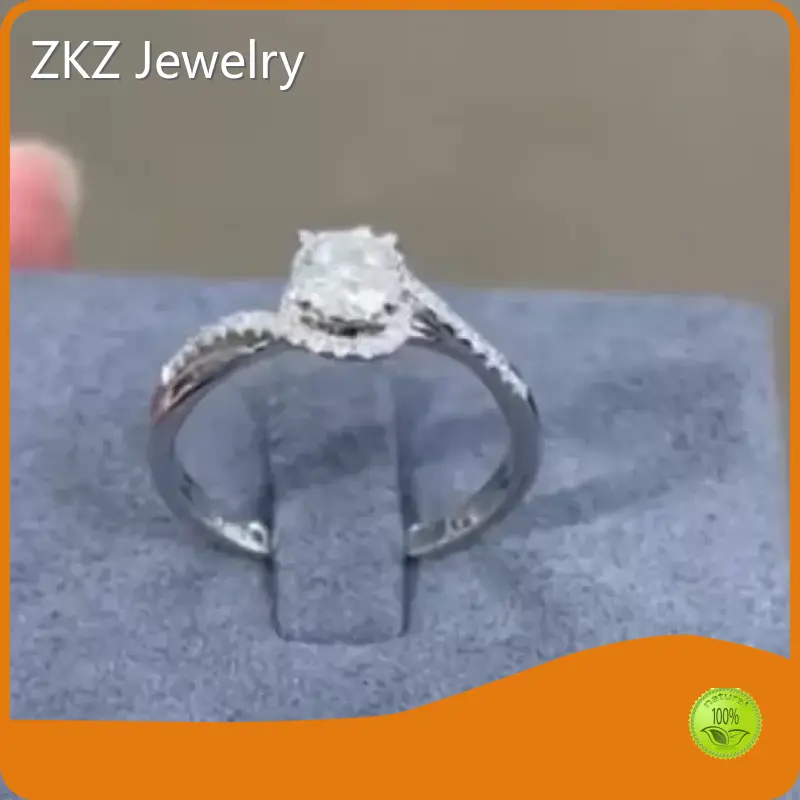 ZKZ Jewelry Gia Certified Diamond Engagement Rings Suppliers 1