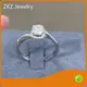 ZKZ Jewelry Gia Certified Diamond Engagement Rings Suppliers 1