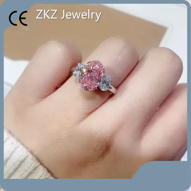 ZKZ Jewelry Gia Certified Diamond Rings Gia Certified Diamond Rings Manufacturers 1