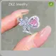 ZKZ Jewelry Affordable Lab Diamond Rings Supply 1
