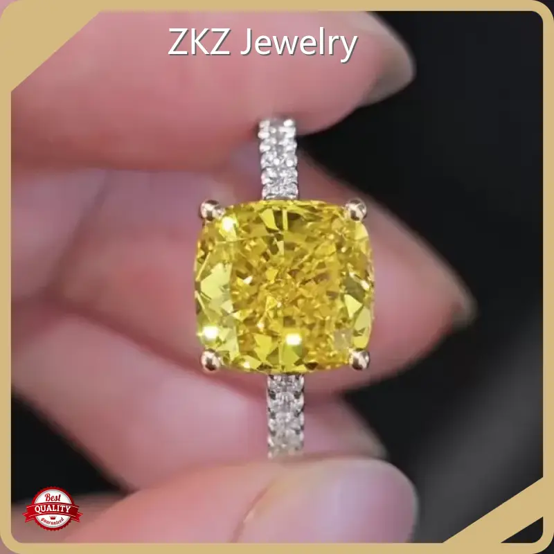 Custom Lab Diamond Ring Cvd Diamond Rings for Sale Suppliers 1