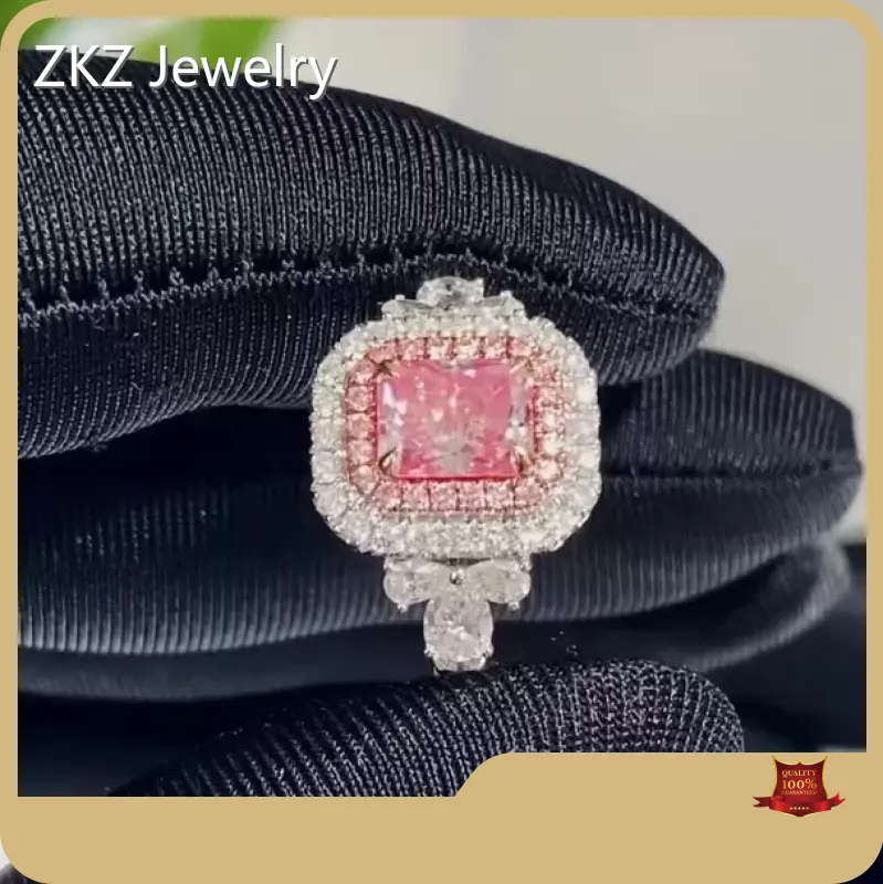 Affordable Lab Diamond Rings Custom Lab Diamond Ring Wholesale - ZKZ Jewelry-1 1