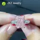 Oval Cut Lab Created Diamond Ring Custom Lab Diamond Ring Wholesale - ZKZ Jewelry 1