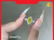 Lab Grown Diamond Oval Ring Custom Lab Diamond Ring Wholesale - ZKZ Jewelry 1