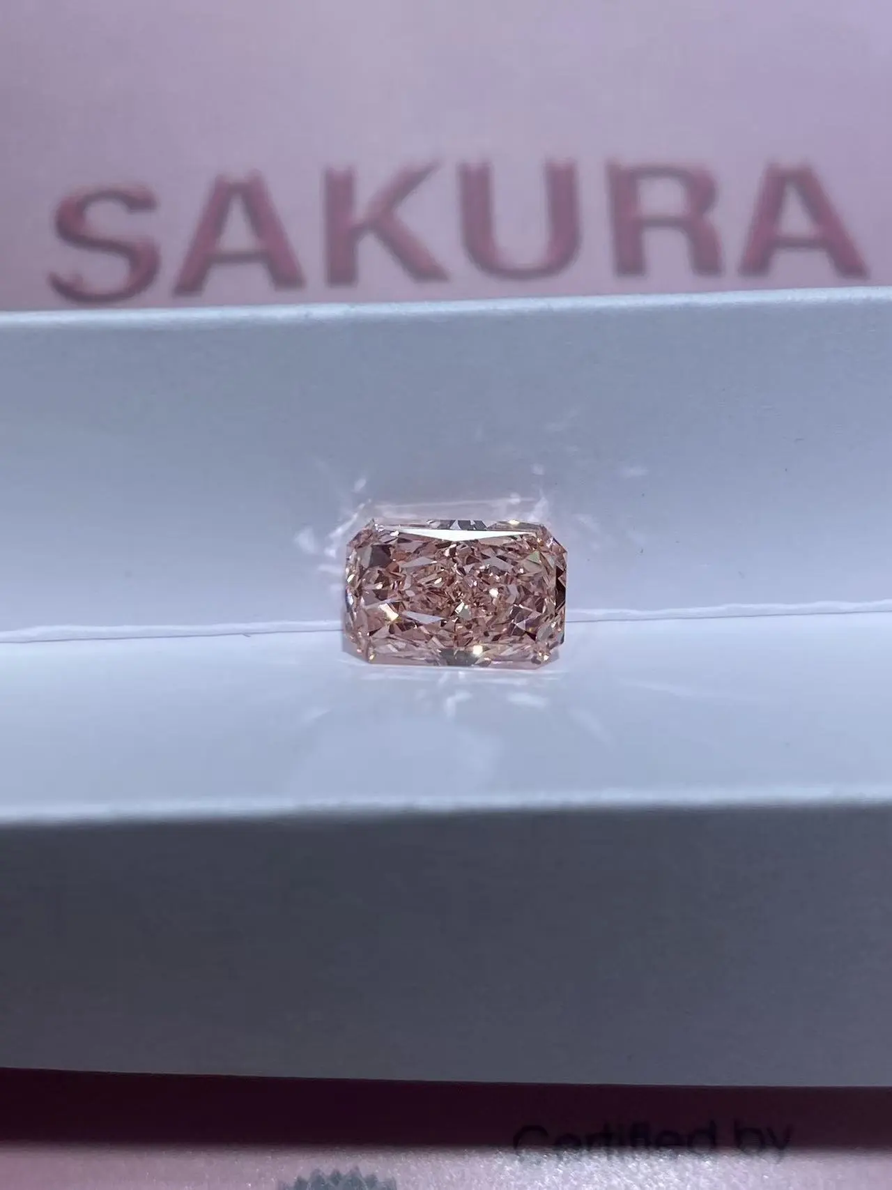 Fancy Intense Pink VS1 3.32CT Radiant  Lab-Grown Diamond For Jewelry Making IGI:788610589 1