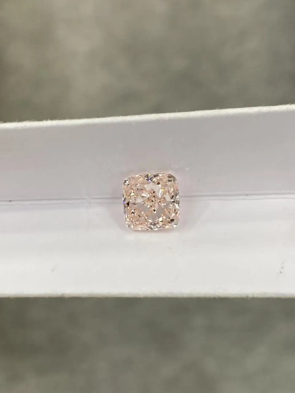 Fancy Light Pink VS1 3.07CT Cushion  Lab-Grown Diamond For Jewelry Making IGI:636435021 1