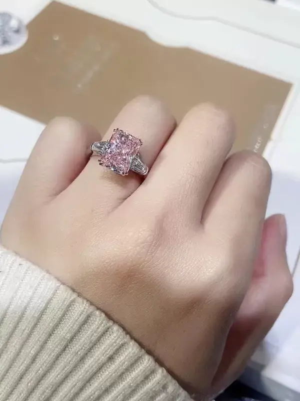 Custom Lab Grown Diamond Ring Lab Diamond Ring Wholesale - ZKZ Jewelry 2