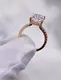 Lab Grown Pear Shaped Diamond Ring by ZKZ Jewelry-1 4