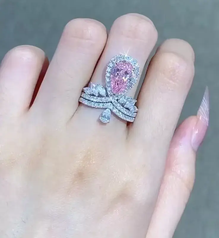 Lab Grown Diamonds for Engagement Rings Lab Diamond Ring Wholesale - ZKZ Jewelry-1 2