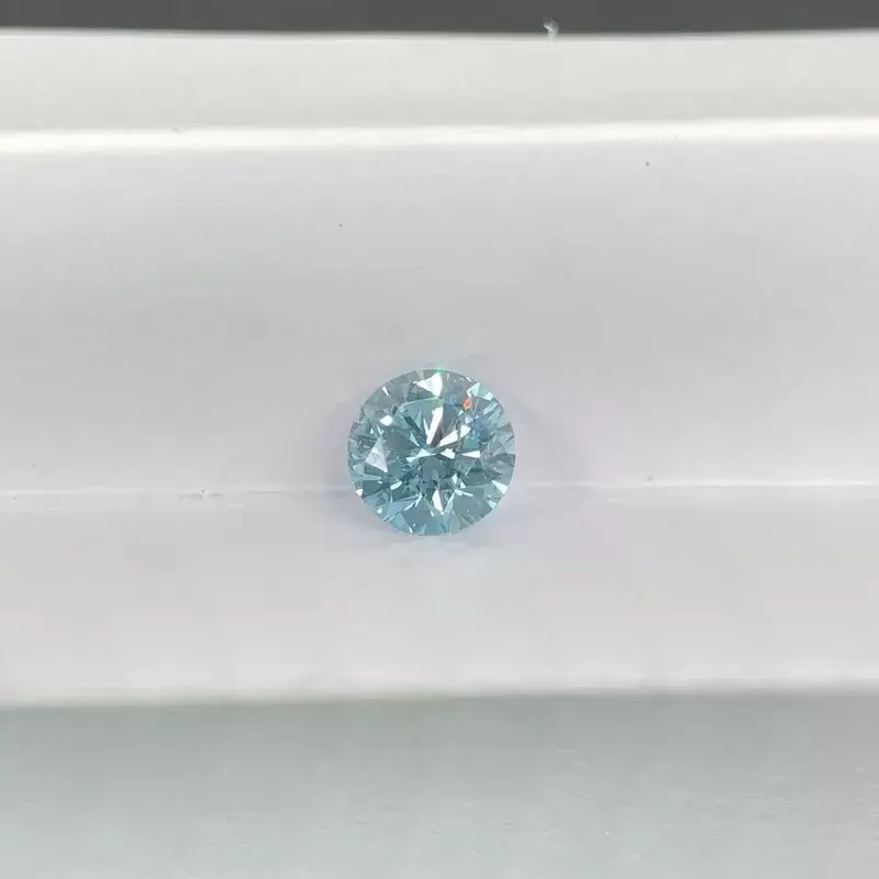 Lab Grown Blue Diamonds Blue Lab Diamond Wholesale - ZKZ Jewelry 3