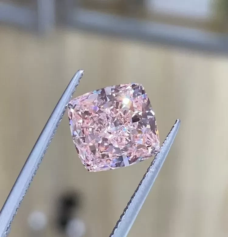 Jewelry Design Artificial Lab Grown Pink Diamond OEM ODM 1