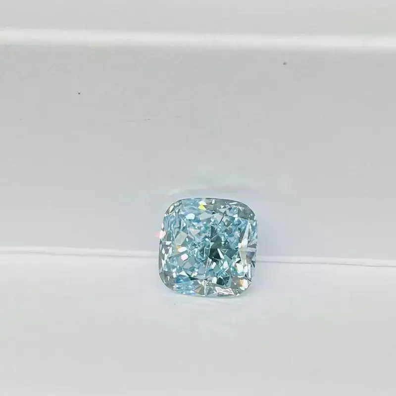 Synthetic Blue Diamond Blue Lab Diamond Wholesale - ZKZ Jewelry 4