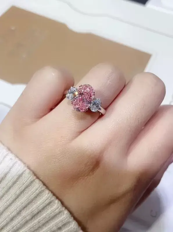 Women Lab Made Diamond Rings Custom Lab Diamond Ring Wholesale - ZKZ Jewelry 4