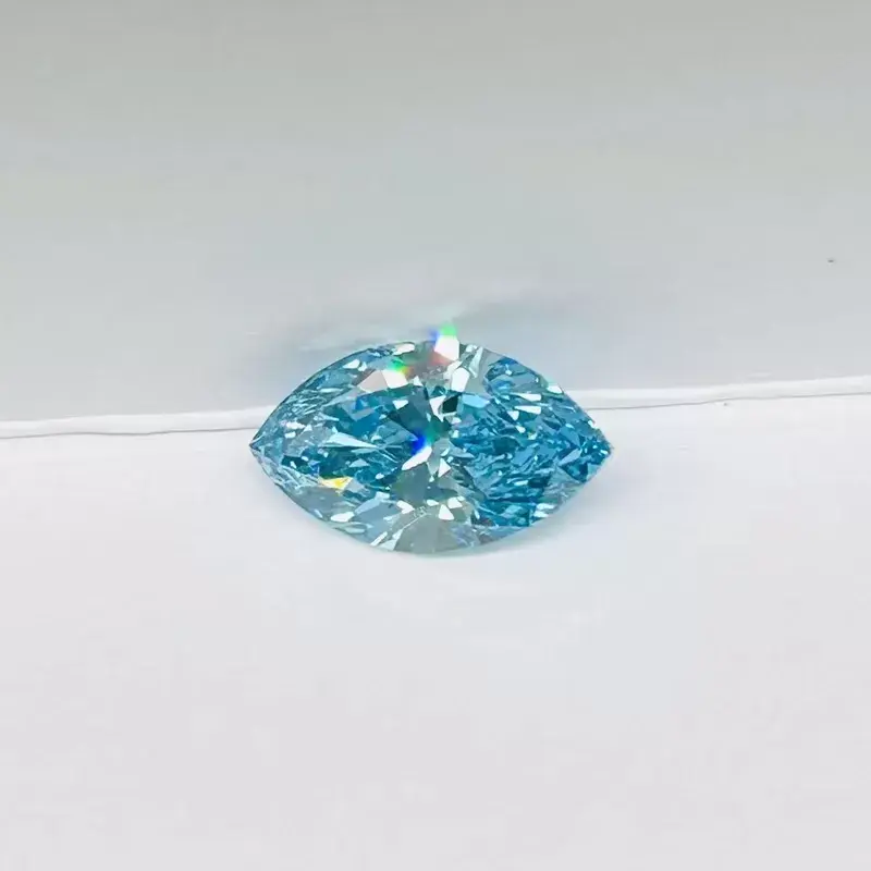 Blue Diamond Gia Blue Lab Diamond Wholesale - ZKZ Jewelry-1 2