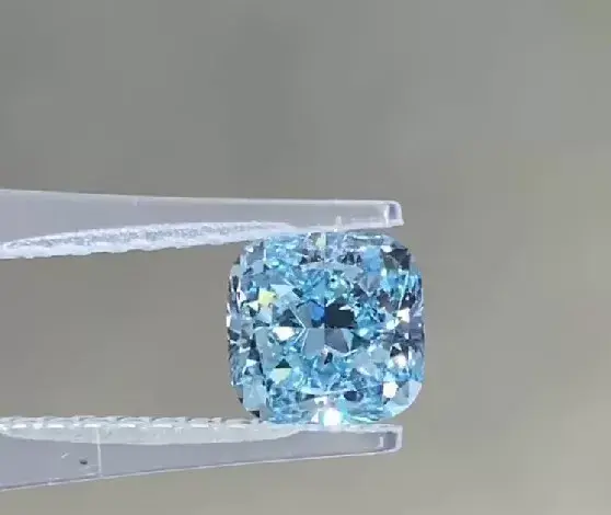 Lab Blue Diamonds Blue Lab Diamond Wholesale - ZKZ Jewelry 2