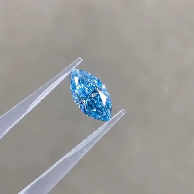 Lab Created Blue Diamonds by ZKZ Jewelry 2
