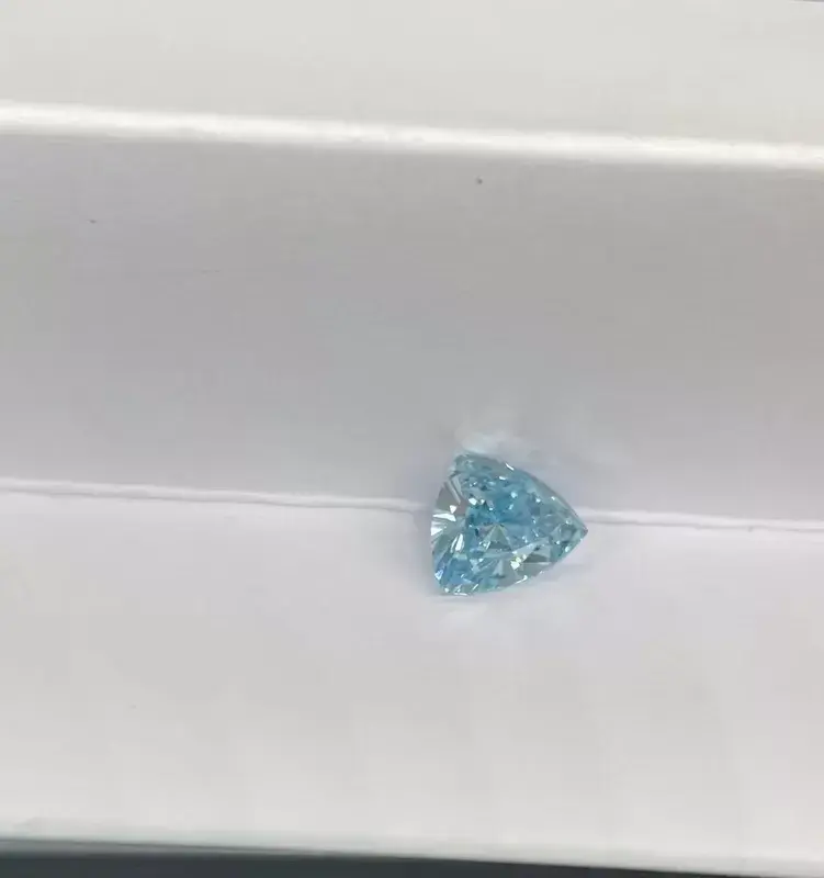 Lab Made Blue Diamonds Blue Lab Diamond Wholesale - ZKZ Jewelry 4