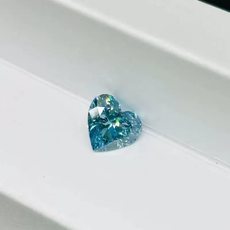 ZKZ Jewelry Lab Created Blue Diamonds for Sale Lab Created Blue Diamonds for Sale Suppliers 2