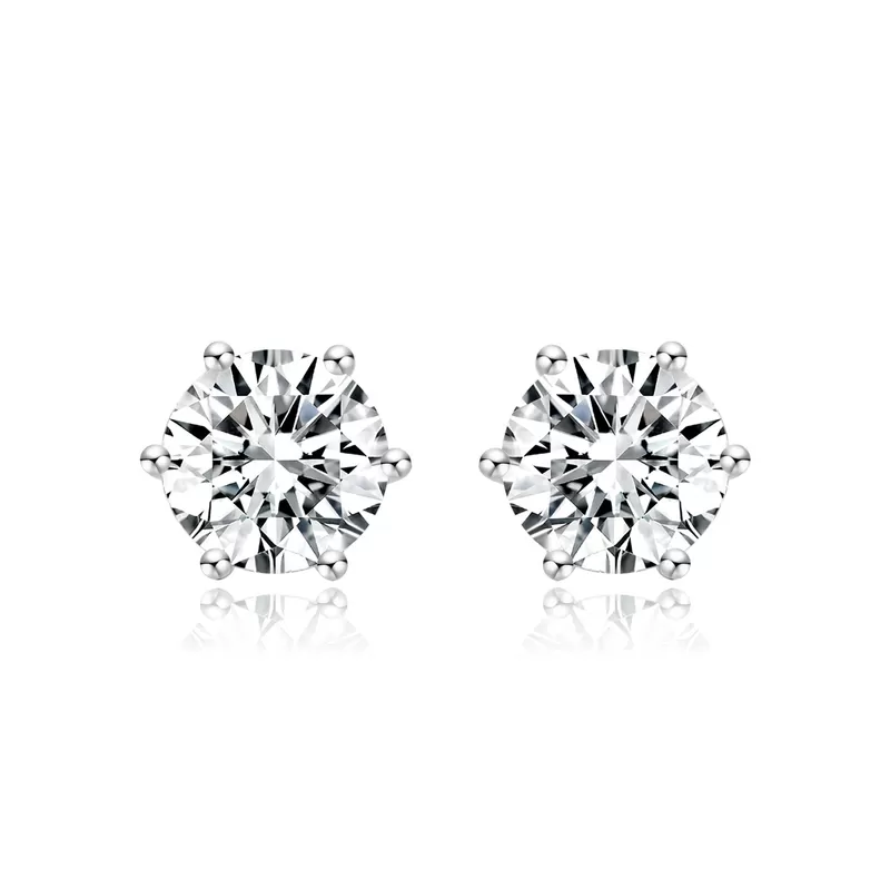 Classic Design 18k Lab Grown Diamond Earrings Jewelry NGTC Certified ...