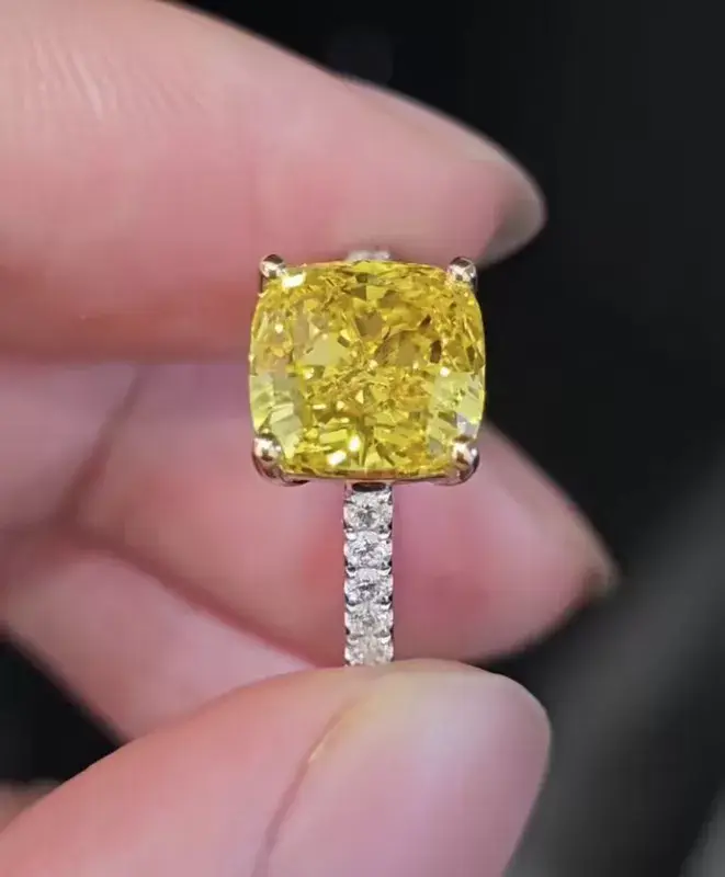 Custom Lab Diamond Ring Cvd Diamond Rings for Sale Suppliers 4