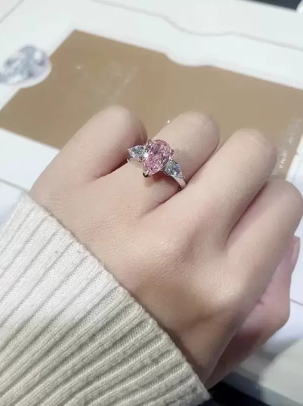 ZKZ Jewelry Oval Cut Lab Created Diamond Ring Oval Cut Lab Created Diamond Ring Suppliers 3