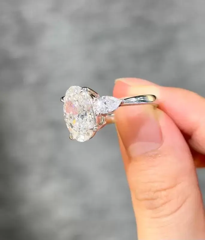 Custom Lab Diamond Ring Women's Lab Grown Diamond Rings Factory 5