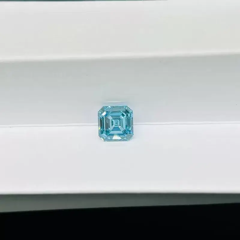 ZKZ Jewelry Synthetic Blue Diamond Synthetic Blue Diamond Factory 2