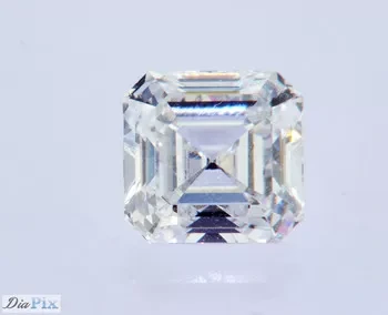 ألماس أبيض مقطوع بتقنية CVD Asscher، وزنه 22.83 قيراط، حاصل على شهادة E VS1 IGI، ومُزروع في المختبر، ومُعتمد بقطع Asscher 1