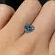 Blue Diamond Lab Grown Blue Lab Diamond Wholesale - ZKZ Jewelry 2