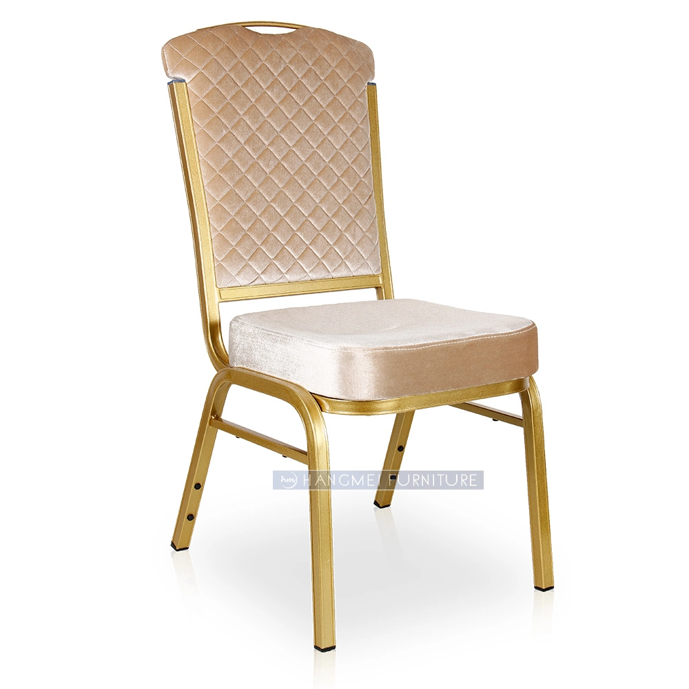 Wholesale High-End Banquet Chairs for Hotel Restaurant Aluminum Dining Chairs with Elegant Design 1