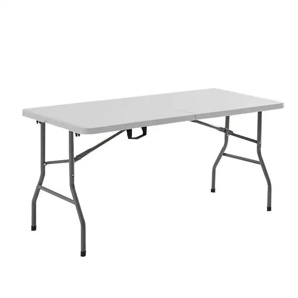 Rectangular Portable Plastic Table for Easy Mobility 1