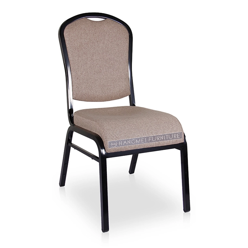 Customize Stacking Red Velvet Fabric Metal Banquet Hotel Chair 1