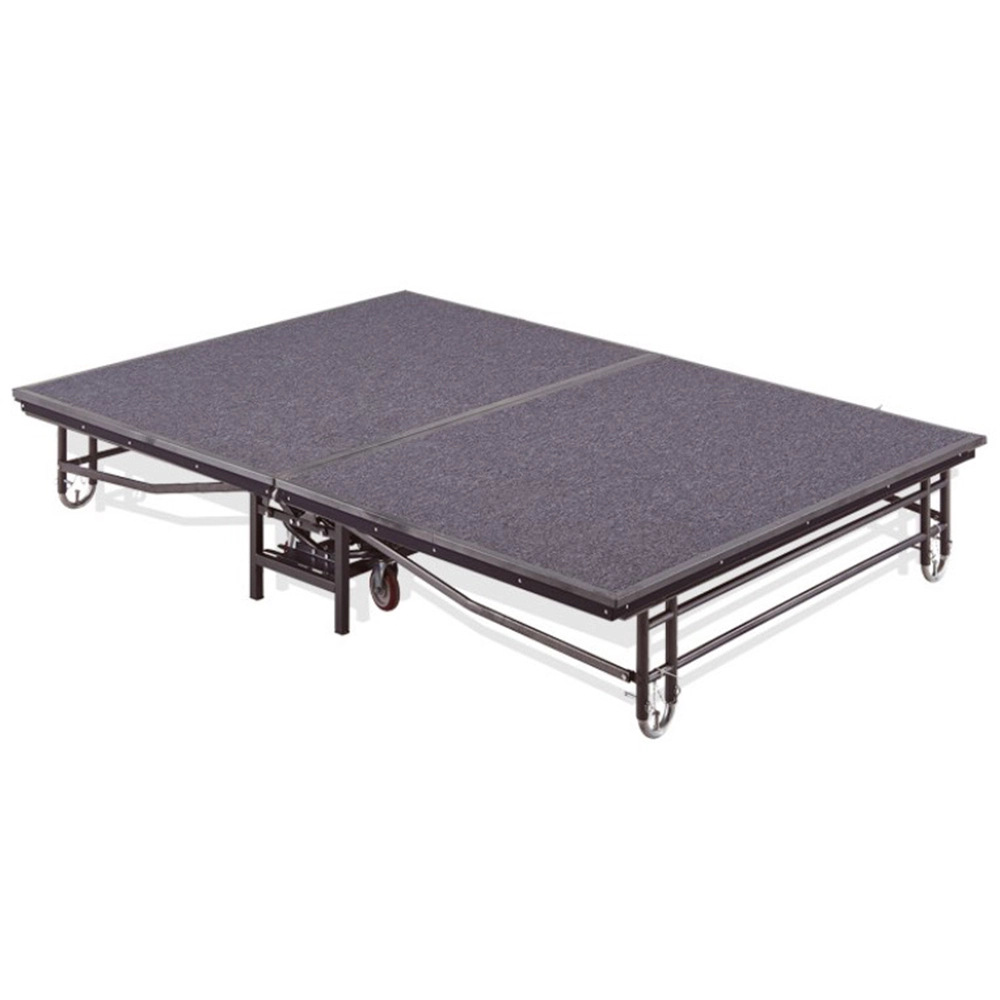 High Quality Event Furniture Mobile Party Stage Platforms Rental Wedding Banquet Folding Foldable Stage Equipment 1