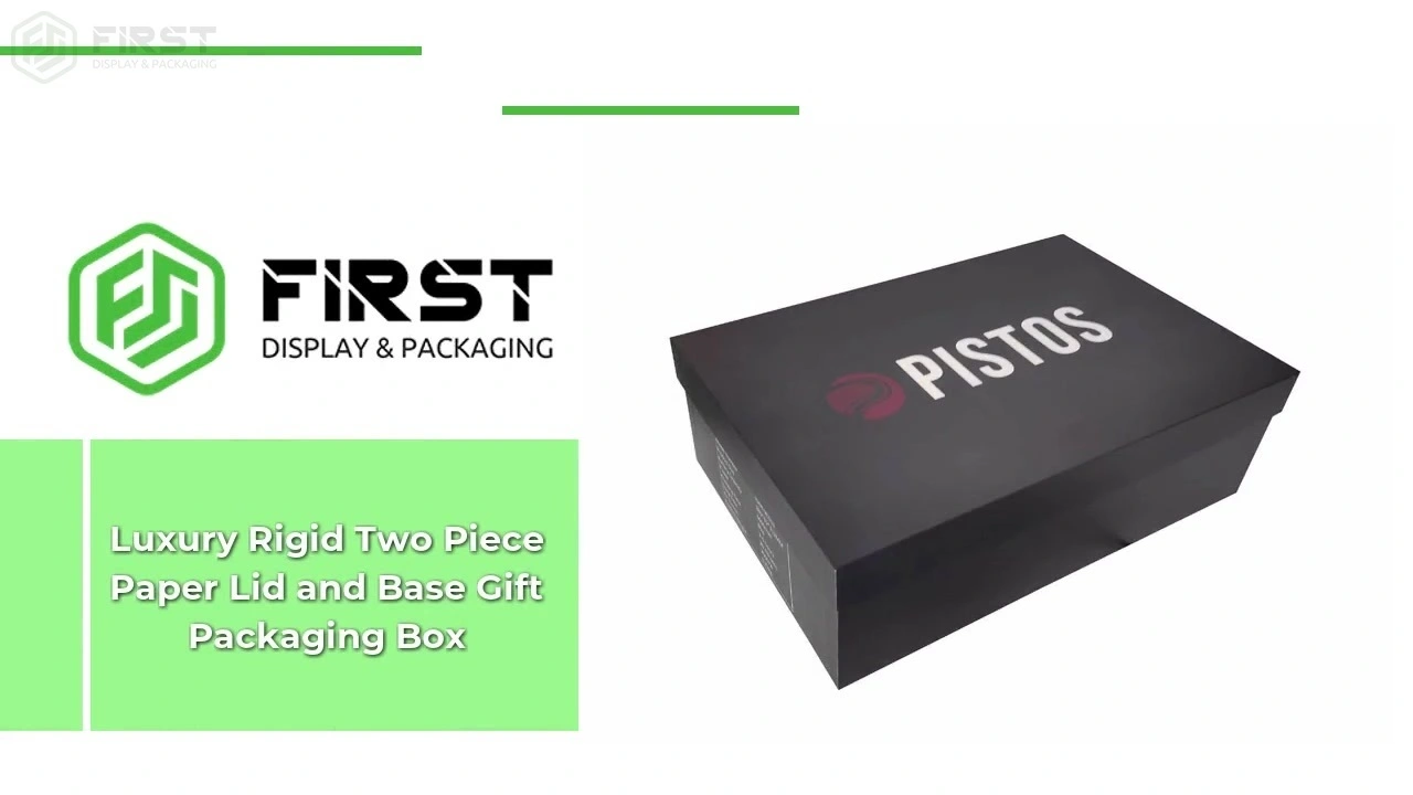 Luxury Rigid Packaging - Two Piece Telescopic Lid and Base Gift  Box 1