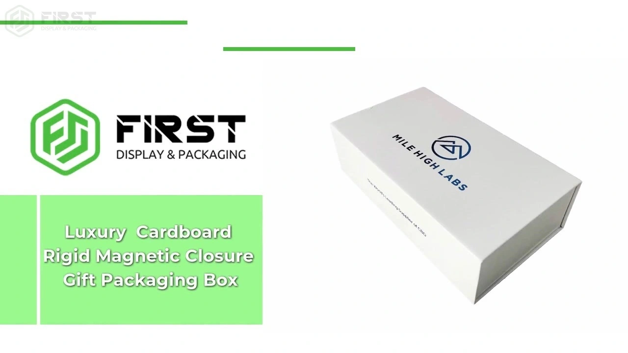 Luxury Magnetic Closure Box - Custom Rigid Packaging 1