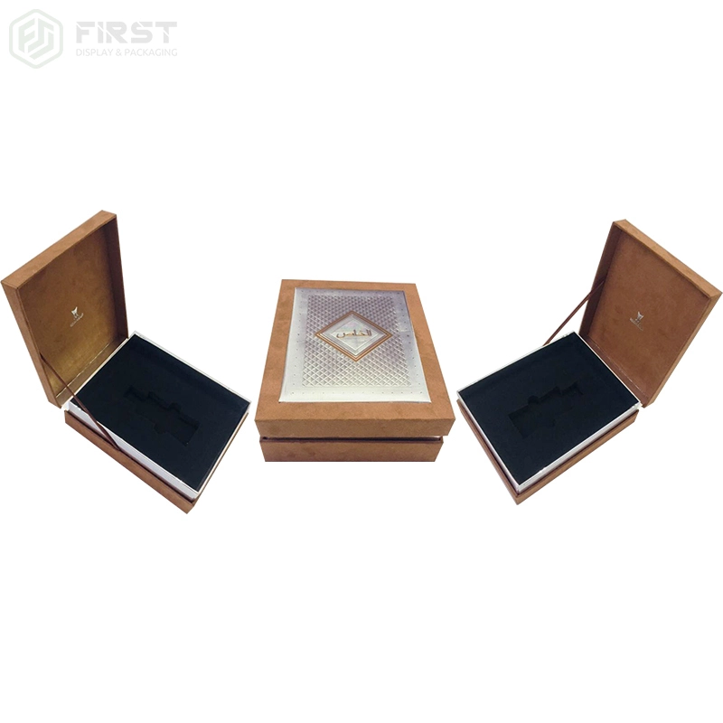 Luxury Book-Style Rigid Gift Packaging Box for Perfume & Cosmetics 1